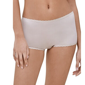 Skarlett Blue Women's Adorned Cotton Boyshort Cashmere Size XS 1121